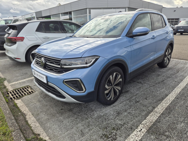 Occasion VOLKSWAGEN T-Cross 1.0 TSI 116 ch Style DSG7 2024 Bleu Clair métallisée 27990 € à Haguenau