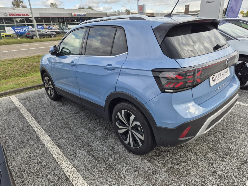 Occasion VOLKSWAGEN T-Cross 1.0 TSI 116 ch Style DSG7 2024 Bleu Clair métallisée 27990 € à Haguenau