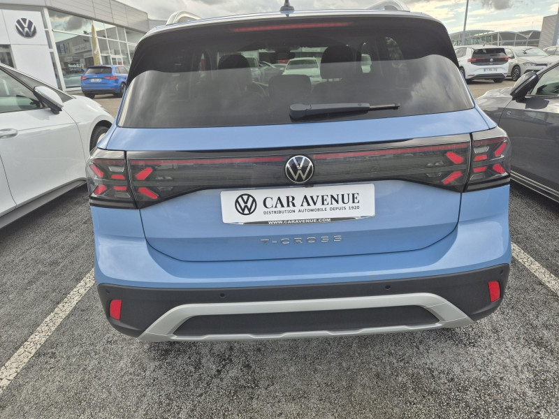 Occasion VOLKSWAGEN T-Cross 1.0 TSI 116 ch Style DSG7 2024 Bleu Clair métallisée 27990 € à Haguenau