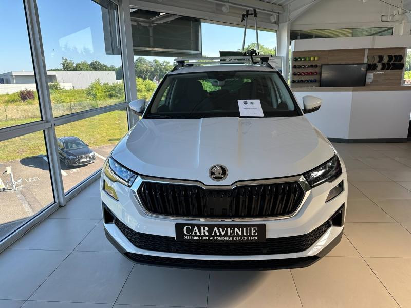 Used SKODA Karoq 2.0 TDI 116 ch SCR Business / GPS / CAMERA / HAYON ELECTRIQUE / ROUE SECOURS 2024 Blanc Lune métallisée € 31989 in Haguenau