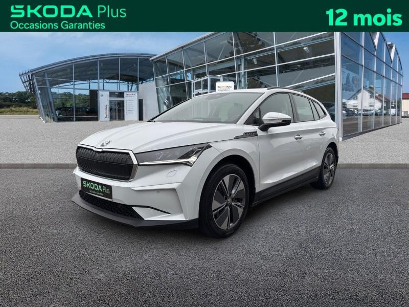 Used SKODA Enyaq iV 180 Version 60 / Pack Multimédia / Pack Clim / Pompe à Chaleur / Jantes 19  REGULUS 2021 Blanc Lune métallisée € 25989 in Haguenau