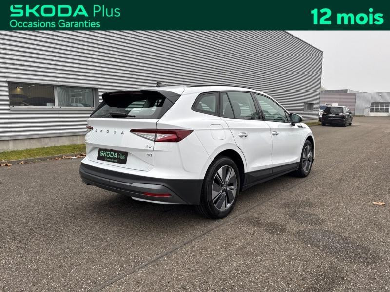 Used SKODA Enyaq iV 180 Version 60 / Pack Multimédia / Pack Clim / Pompe à Chaleur / Jantes 19  REGULUS 2021 Blanc Lune métallisée € 25989 in Haguenau