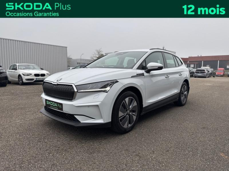 Used SKODA Enyaq iV 180 Version 60 / Pack Multimédia / Pack Clim / Pompe à Chaleur / Jantes 19  REGULUS 2021 Blanc Lune métallisée € 25989 in Haguenau