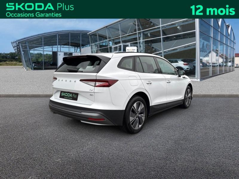 Used SKODA Enyaq iV 180 Version 60 / Pack Multimédia / Pack Clim / Pompe à Chaleur / Jantes 19  REGULUS 2021 Blanc Lune métallisée € 25989 in Haguenau