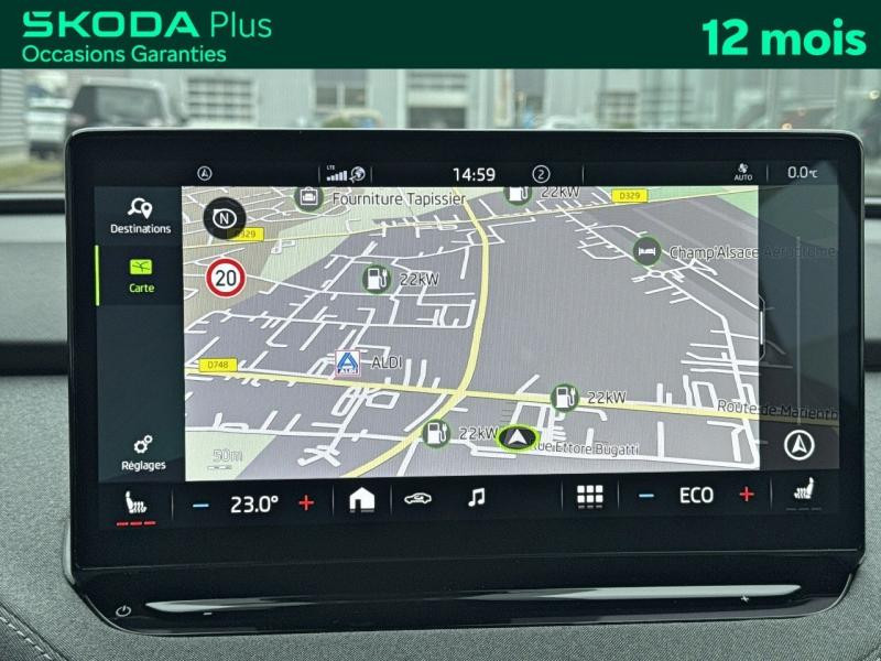 Used SKODA Enyaq iV 180 Version 60 / Pack Multimédia / Pack Clim / Pompe à Chaleur / Jantes 19  REGULUS 2021 Blanc Lune métallisée € 25989 in Haguenau