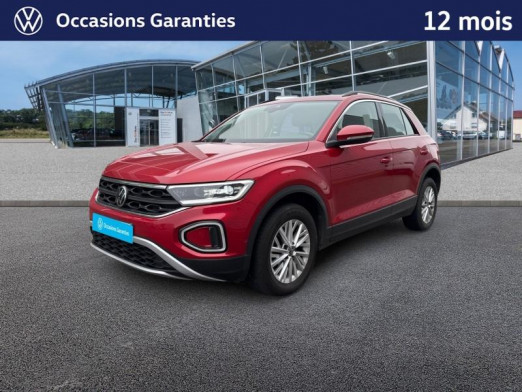 Occasion VOLKSWAGEN T-Roc 1.0 TSI 110ch Life 2022 Rouge Roi métallisée 22 990 € à Haguenau