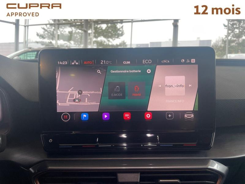 Used CUPRA Leon 1.4 e-Hybrid 245 VZ DSG6 / GPS / Keyless / Amortisseurs Pilotés / Sièges Chauffants / Jantes 19 2021 Gris Graphène métallisé € 28989 in Haguenau
