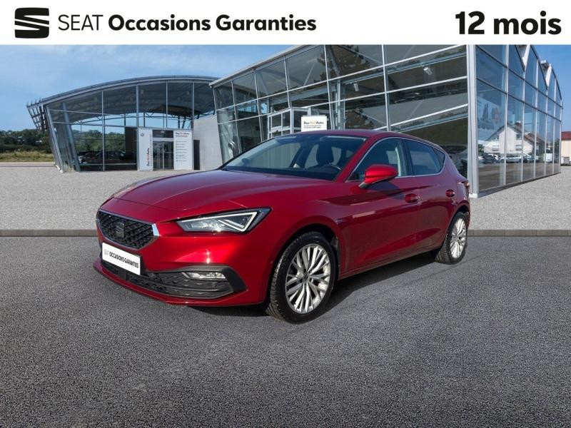 Used SEAT Leon 1.5 eTSI 150 Xcellence DSG7 / GPS / Caméra / Feux LED / Keyless / Sièges Chauffants 2022 Rouge Désir Métal € 23989 in Haguenau