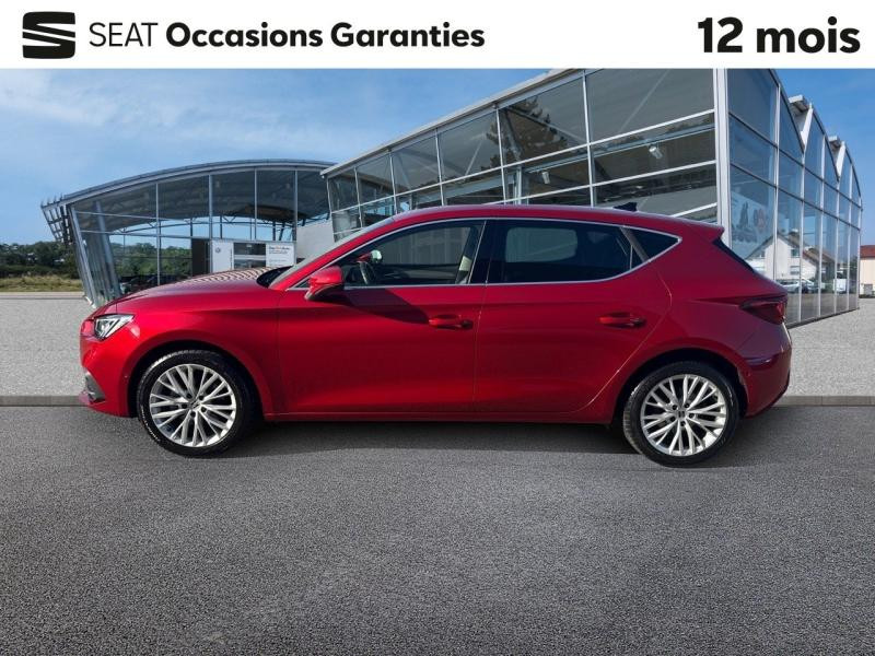 Used SEAT Leon 1.5 eTSI 150 Xcellence DSG7 / GPS / Caméra / Feux LED / Keyless / Sièges Chauffants 2022 Rouge Désir Métal € 23989 in Haguenau
