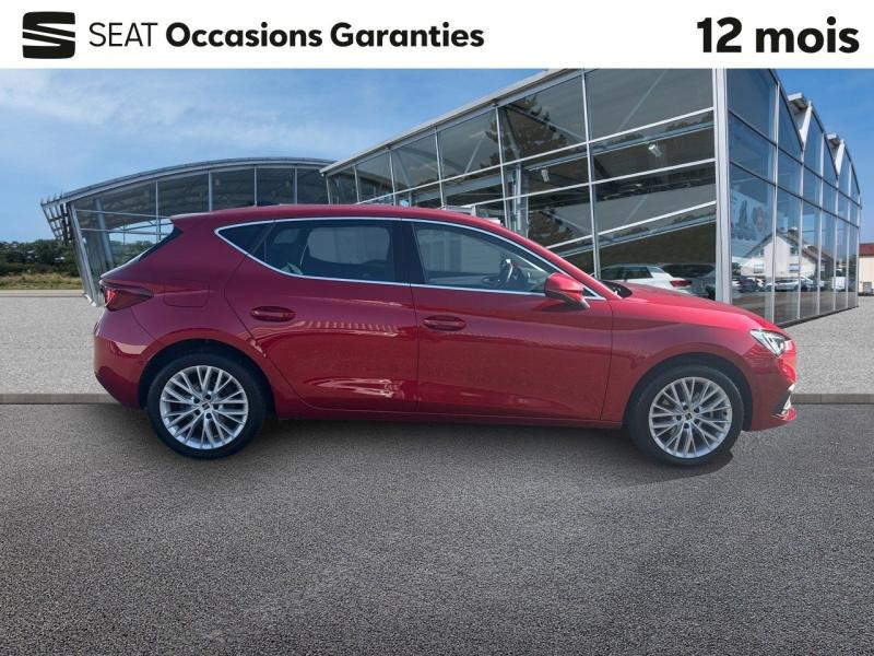Used SEAT Leon 1.5 eTSI 150 Xcellence DSG7 / GPS / Caméra / Feux LED / Keyless / Sièges Chauffants 2022 Rouge Désir Métal € 23989 in Haguenau