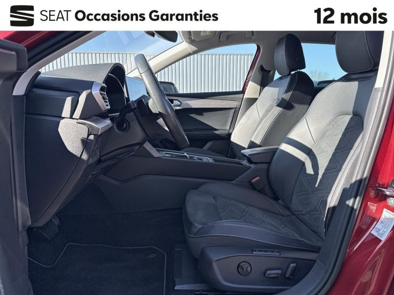 Used SEAT Leon 1.5 eTSI 150 Xcellence DSG7 / GPS / Caméra / Feux LED / Keyless / Sièges Chauffants 2022 Rouge Désir Métal € 23989 in Haguenau
