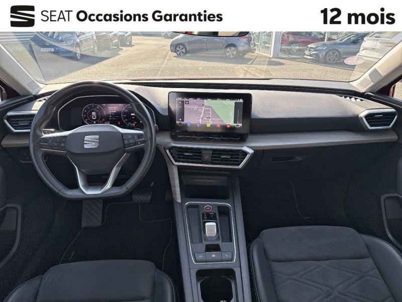 Used SEAT Leon 1.5 eTSI 150 Xcellence DSG7 / GPS / Caméra / Feux LED / Keyless / Sièges Chauffants 2022 Rouge Désir Métal € 23989 in Haguenau
