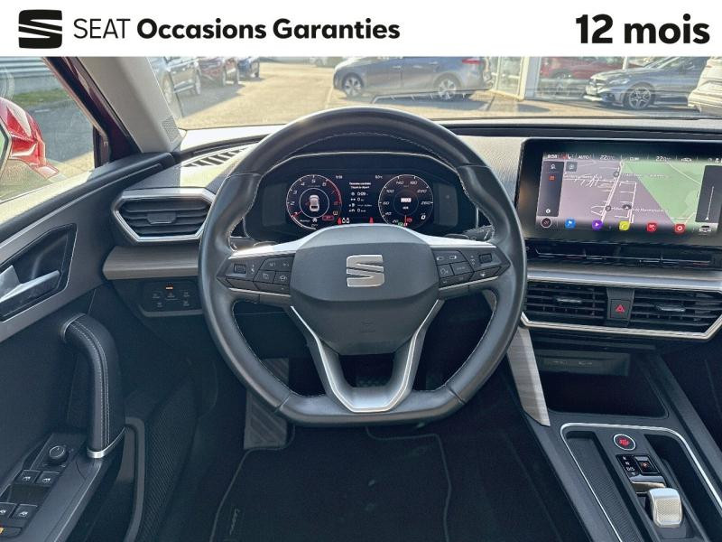 Used SEAT Leon 1.5 eTSI 150 Xcellence DSG7 / GPS / Caméra / Feux LED / Keyless / Sièges Chauffants 2022 Rouge Désir Métal € 23989 in Haguenau