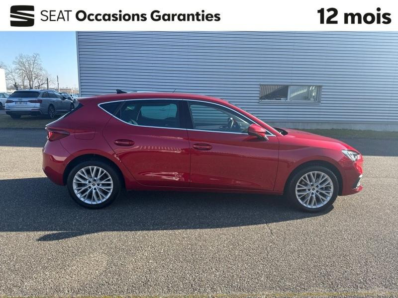 Used SEAT Leon 1.5 eTSI 150 Xcellence DSG7 / GPS / Caméra / Feux LED / Keyless / Sièges Chauffants 2022 Rouge Désir Métal € 23989 in Haguenau