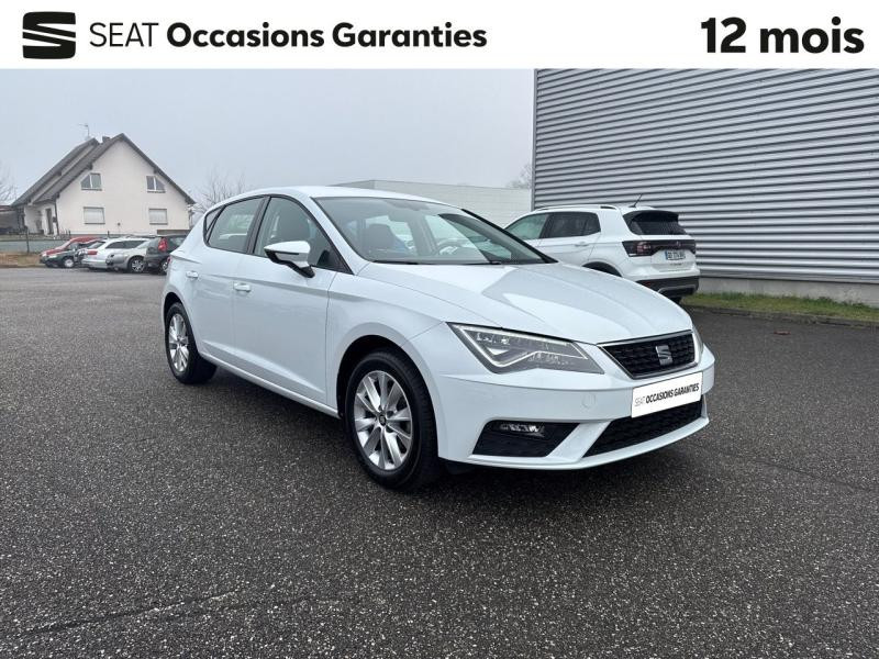 Used SEAT Leon 1.0 TSI 115 Style / GPS / Bluetooth / Feux LED / Clim Auto / Aide au Sationnement / Régulateur 2020 Blanc Nevada € 15989 in Haguenau