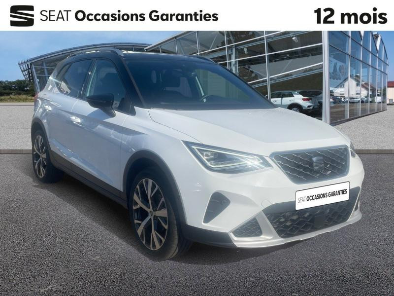 Used SEAT Arona 1.0 TSI 110 Xperience DSG7 / GPS / Caméra / Feux LED / Keyless / Régulateur Adaptatif 2024 Blanc Nevada Métal/Toit Noir Minuit € 22989 in Haguenau