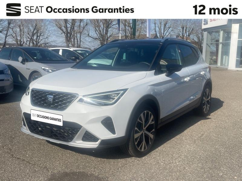 Used SEAT Arona 1.0 TSI 110 Xperience DSG7 / GPS / Caméra / Feux LED / Keyless / Régulateur Adaptatif 2024 Blanc Nevada Métal/Toit Noir Minuit € 22989 in Haguenau