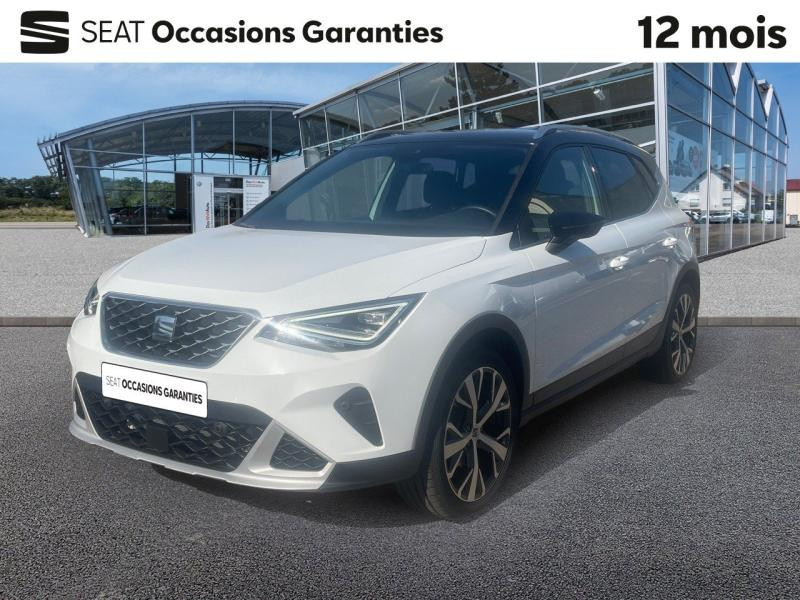 Used SEAT Arona 1.0 TSI 110 Xperience DSG7 / GPS / Caméra / Feux LED / Keyless / Régulateur Adaptatif 2024 Blanc Nevada Métal/Toit Noir Minuit € 22989 in Haguenau