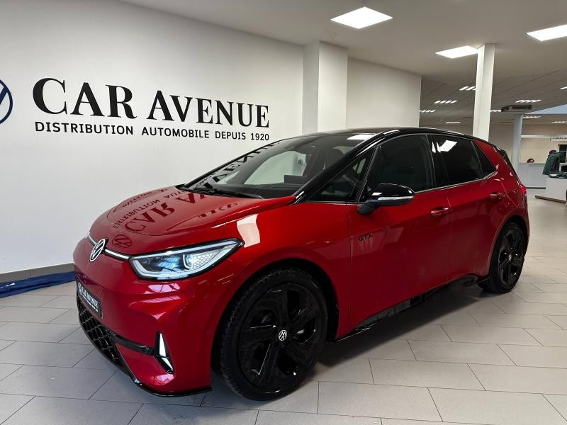 Occasion VOLKSWAGEN ID.3 326ch 79 kWh GTX Performance 2025 Rouge Roi Exclu/Toit/Hayon Noir 48990 € à Haguenau