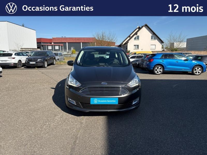 Occasion FORD C-MAX 1.0 EcoBoost 125 ch Stop&Start Titanium / GPS / HAYON ELECT / REGULATEUR / TOIT PANORAMIQUE 2018 Fashion Brun Caribou 12989 € à Haguenau