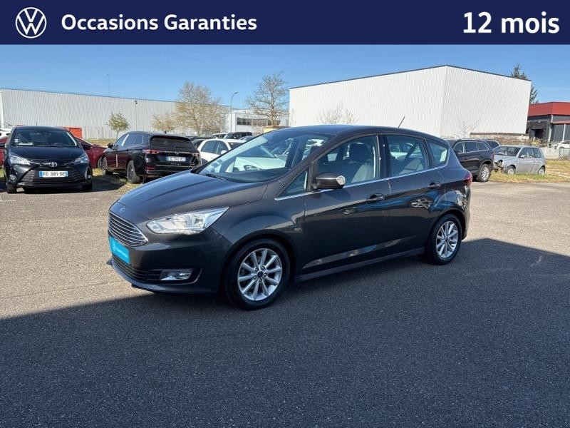 Occasion FORD C-MAX 1.0 EcoBoost 125 ch Stop&Start Titanium / GPS / HAYON ELECT / REGULATEUR / TOIT PANORAMIQUE 2018 Fashion Brun Caribou 12989 € à Haguenau