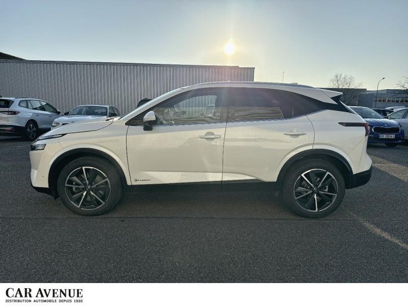 Used NISSAN Qashqai e-POWER 190 ch Tekna / GPS / CAMERA 360 / TOIT PANORAMIQUE / HAYON ELECTRIQUE 2023 Blanc Lunaire (Spéciale) € 28989 in Haguenau