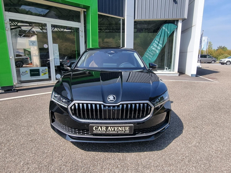 Occasion SKODA Superb 2.0 TDI SCR 150 ch Laurin & Klement DSG7 / CUIR / FEUX LED / GPS / HAYON ELECTRIQUE 2024 Noir Ebène métallisée 42989 € à Haguenau