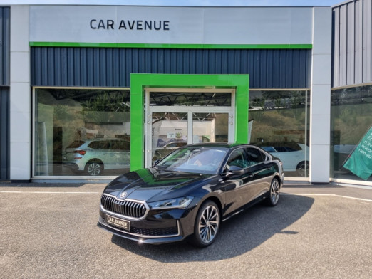 Occasion SKODA Superb 2.0 TDI SCR 150 ch Laurin & Klement DSG7 / CUIR / FEUX LED / GPS / HAYON ELECTRIQUE 2024 Noir Ebène métallisée 42 989 € à Haguenau