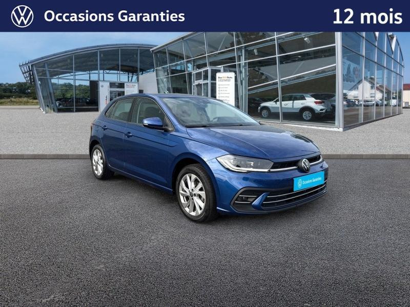 Used VOLKSWAGEN Polo 1.0 TSI 95 Style DSG7 / GPS / Caméra / Feux LED / Régulateur Adaptatif 2024 Bleu Récif métallisé € 21989 in Haguenau