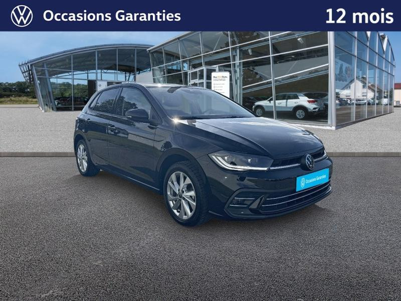 Occasion VOLKSWAGEN Polo 1.0 TSI 95 Style / Digital Cockpit Pro / GPS / Caméra / Feux LED / Régulateur Adaptatif 2023 Noir Intense nacré 18989 € à Haguenau