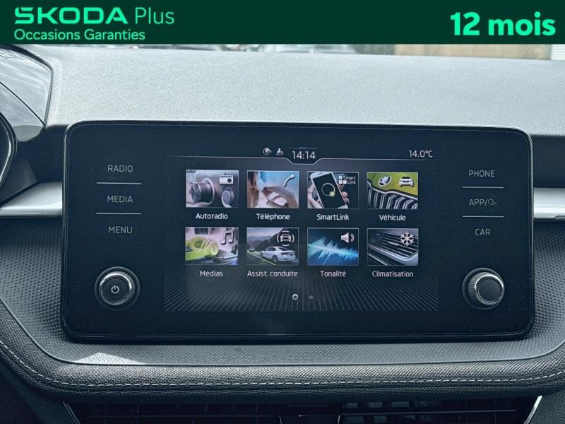 Occasion SKODA Fabia 1.0 TSI 95 Style / GPS / Caméra / Feux LED / Keyless / Régulateur 2022 Bleu Racing métallisé (Color Concept) 17489 € à Haguenau