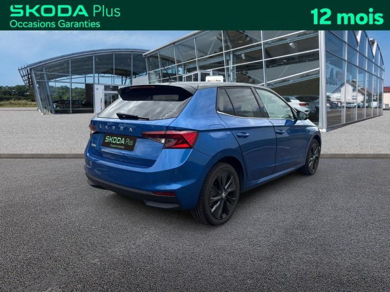 Occasion SKODA Fabia 1.0 TSI 95 Style / GPS / Caméra / Feux LED / Keyless / Régulateur 2022 Bleu Racing métallisé (Color Concept) 17489 € à Haguenau