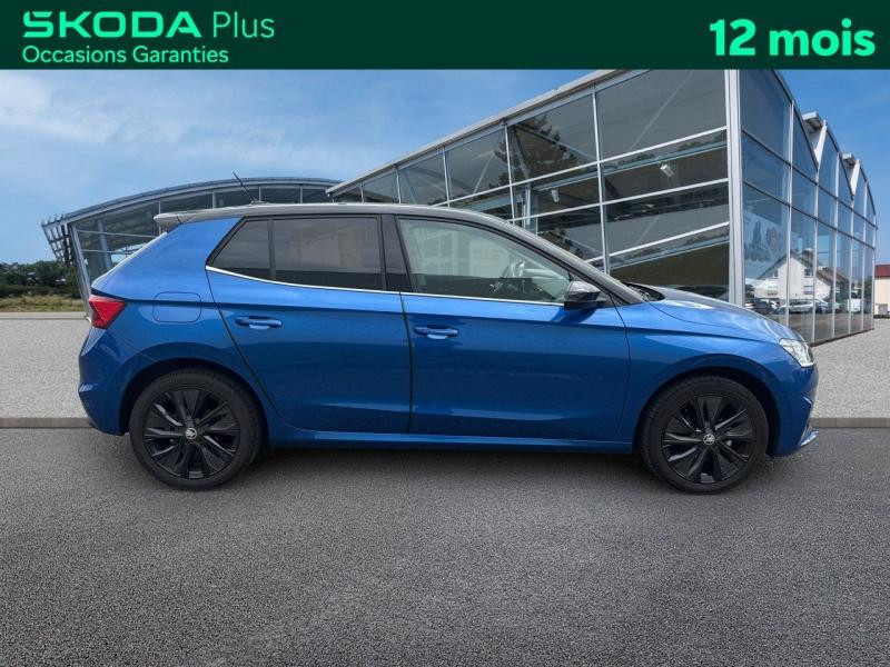 Occasion SKODA Fabia 1.0 TSI 95 Style / GPS / Caméra / Feux LED / Keyless / Régulateur 2022 Bleu Racing métallisé (Color Concept) 17489 € à Haguenau