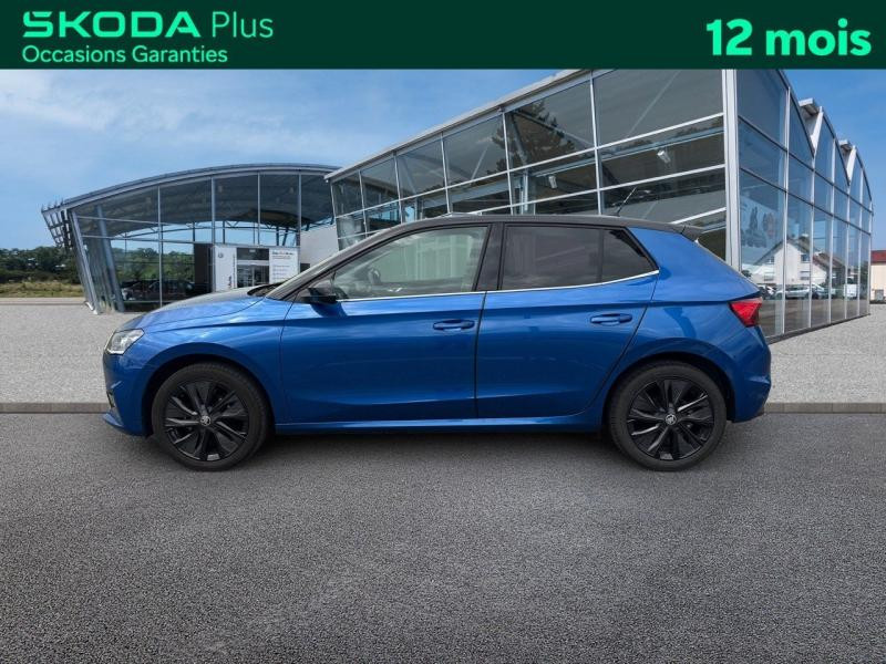Occasion SKODA Fabia 1.0 TSI 95 Style / GPS / Caméra / Feux LED / Keyless / Régulateur 2022 Bleu Racing métallisé (Color Concept) 17489 € à Haguenau