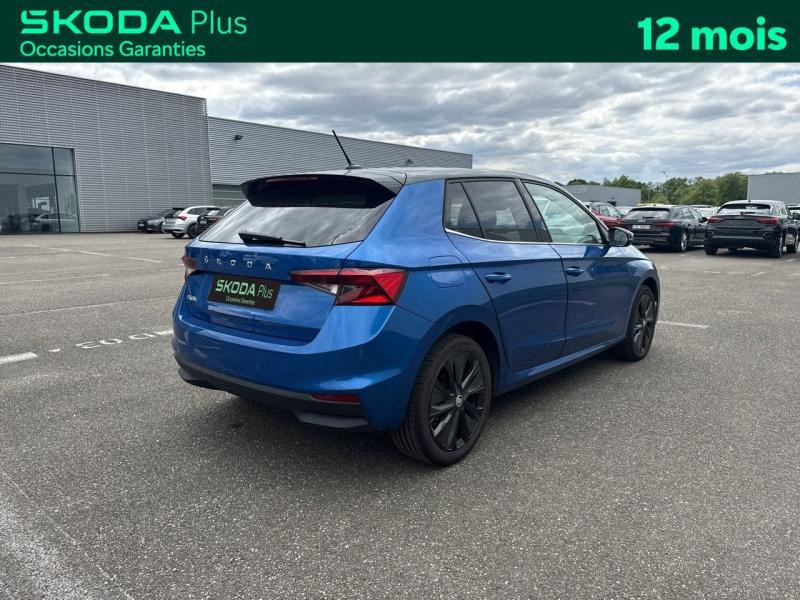 Occasion SKODA Fabia 1.0 TSI 95 Style / GPS / Caméra / Feux LED / Keyless / Régulateur 2022 Bleu Racing métallisé (Color Concept) 17489 € à Haguenau