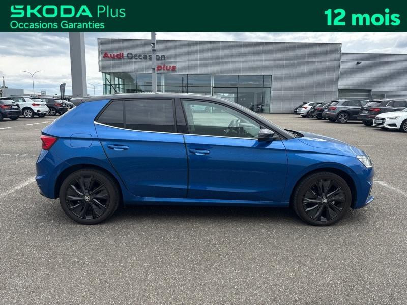 Occasion SKODA Fabia 1.0 TSI 95 Style / GPS / Caméra / Feux LED / Keyless / Régulateur 2022 Bleu Racing métallisé (Color Concept) 17489 € à Haguenau
