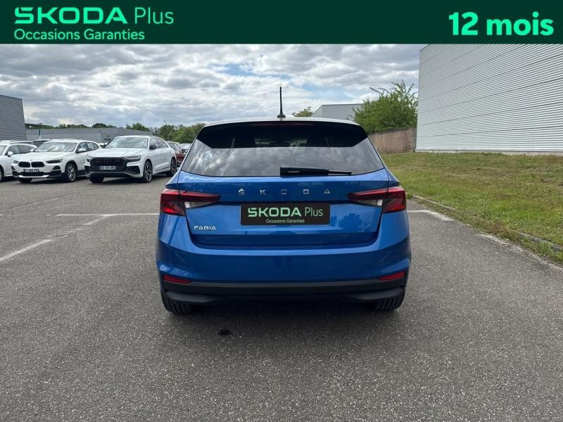 Occasion SKODA Fabia 1.0 TSI 95 Style / GPS / Caméra / Feux LED / Keyless / Régulateur 2022 Bleu Racing métallisé (Color Concept) 17489 € à Haguenau