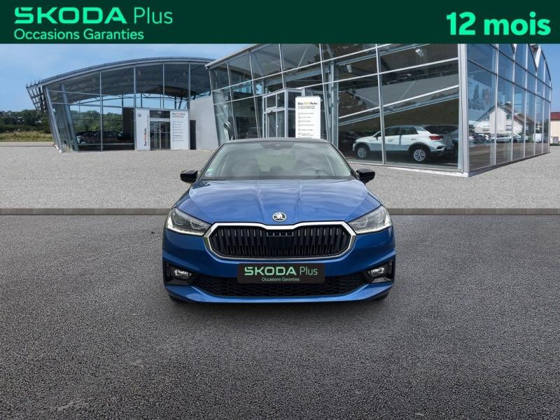 Occasion SKODA Fabia 1.0 TSI 95 Style / GPS / Caméra / Feux LED / Keyless / Régulateur 2022 Bleu Racing métallisé (Color Concept) 17489 € à Haguenau