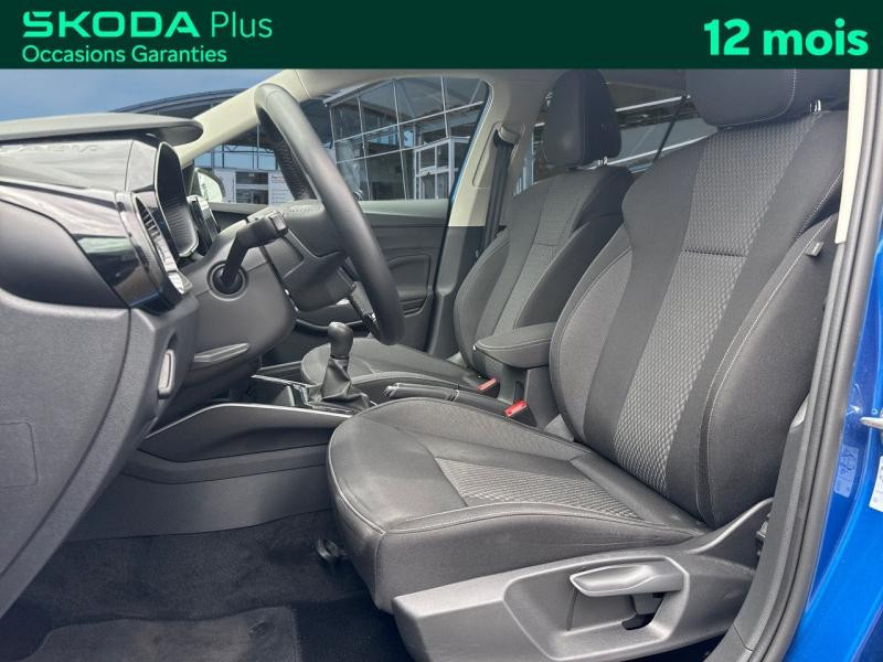 Occasion SKODA Fabia 1.0 TSI 95 Style / GPS / Caméra / Feux LED / Keyless / Régulateur 2022 Bleu Racing métallisé (Color Concept) 17489 € à Haguenau