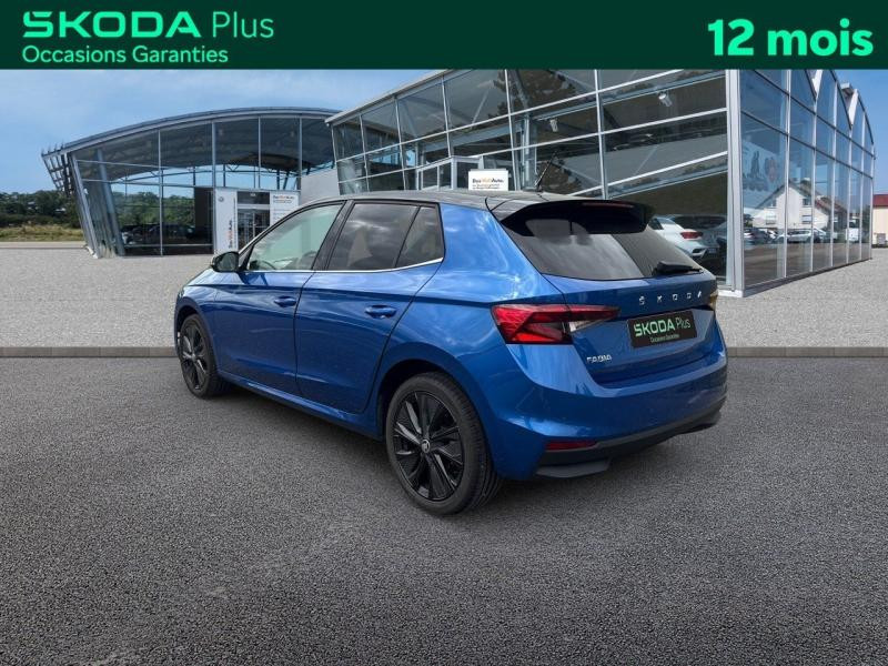 Occasion SKODA Fabia 1.0 TSI 95 Style / GPS / Caméra / Feux LED / Keyless / Régulateur 2022 Bleu Racing métallisé (Color Concept) 17489 € à Haguenau