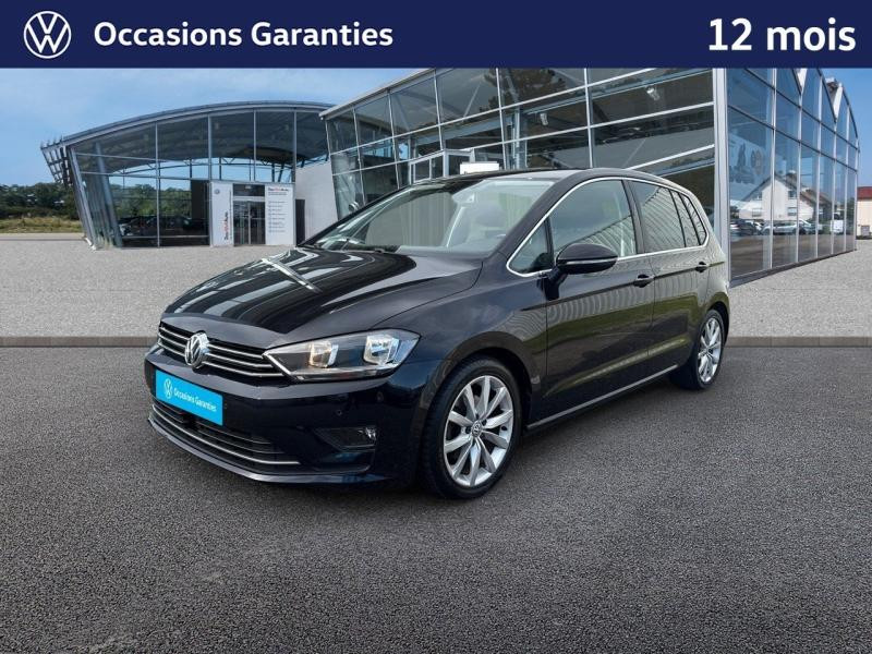 Occasion VOLKSWAGEN Golf Sportsvan 1.4 TSI 125 Carat DSG7 / GPS / Aide au Stationnement / Palettes au Volant / Régulateu 2015 Noir Intense 14989 € à Haguenau