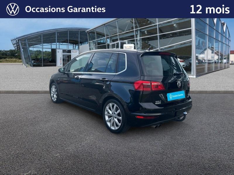 Occasion VOLKSWAGEN Golf Sportsvan 1.4 TSI 125 Carat DSG7 / GPS / Aide au Stationnement / Palettes au Volant / Régulateu 2015 Noir Intense 14989 € à Haguenau