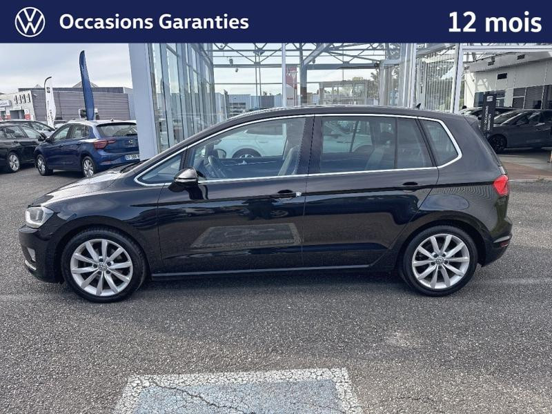 Occasion VOLKSWAGEN Golf Sportsvan 1.4 TSI 125 Carat DSG7 / GPS / Aide au Stationnement / Palettes au Volant / Régulateu 2015 Noir Intense 14989 € à Haguenau