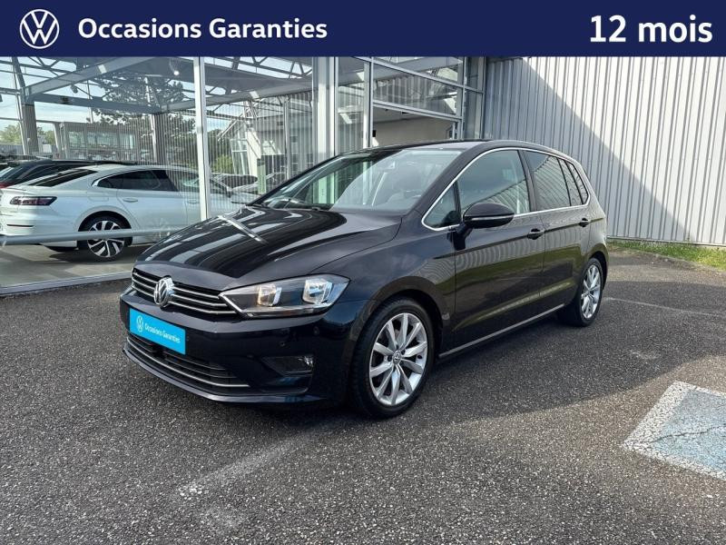 Occasion VOLKSWAGEN Golf Sportsvan 1.4 TSI 125 Carat DSG7 / GPS / Aide au Stationnement / Palettes au Volant / Régulateu 2015 Noir Intense 14989 € à Haguenau