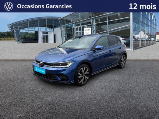Occasion VOLKSWAGEN Polo 1.0 TSI 110 R-Line DSG7 / Digital Cockpit Pro / Feux Matrix LED / Caméra / Sièges Chauffants 2022 Bleu Récif métallisé 20 989 € à Haguenau