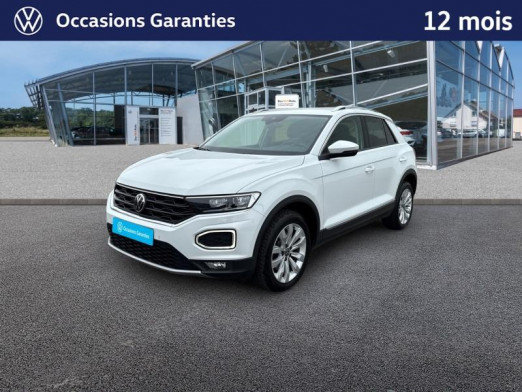 Occasion VOLKSWAGEN T-Roc 2.0 TDI 150 ch Carat DSG7 / GPS / APP CONNECT / KEYLESS / CAMERA / REGULATEUR 2021 Blanc Pur 22 990 € à Haguenau