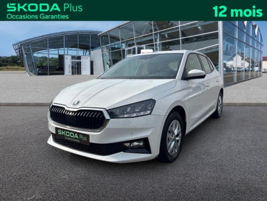 Occasion SKODA Fabia 1.0 TSI 95 Ambition / GPS / Aide au Stationnement / Feux LED / Régulateur 2022 Blanc Cristal spéciale 15 489 € à Haguenau