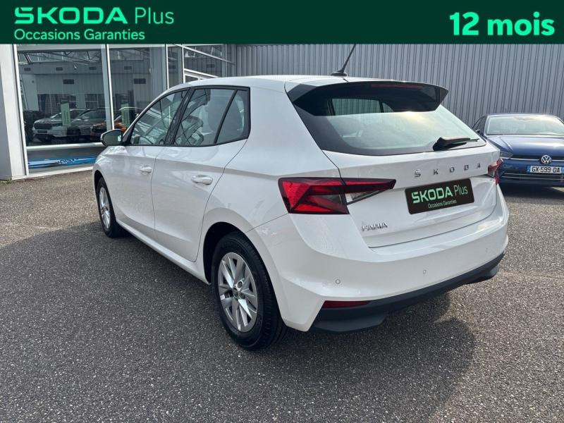 Occasion SKODA Fabia 1.0 TSI 95 Ambition / GPS / Aide au Stationnement / Feux LED / Régulateur 2022 Blanc Cristal spéciale 15489 € à Haguenau