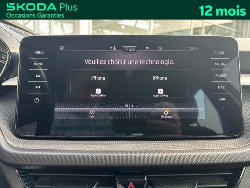 Occasion SKODA Fabia 1.0 TSI 95 Ambition / GPS / Aide au Stationnement / Feux LED / Régulateur 2022 Blanc Cristal spéciale 15489 € à Haguenau