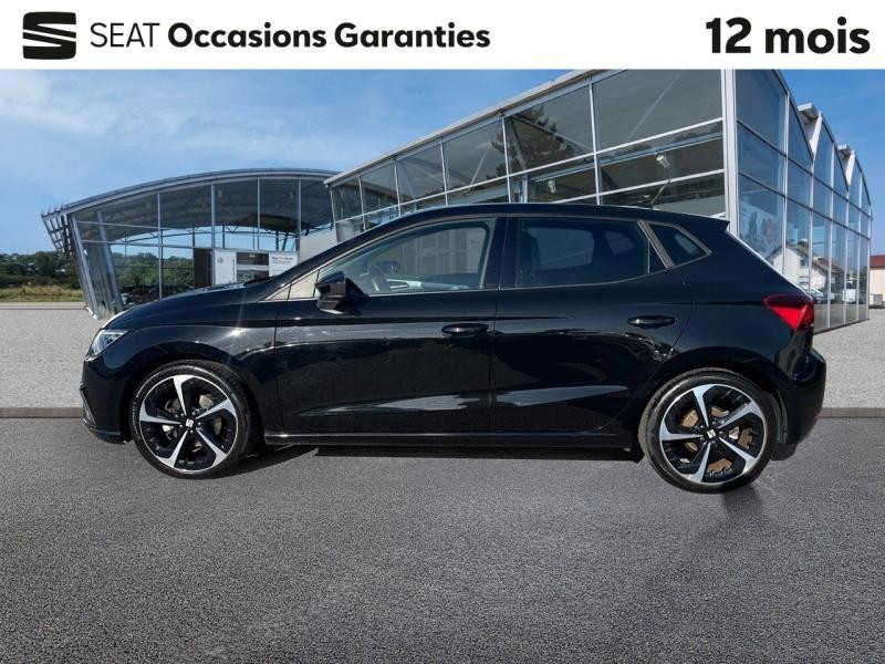 Occasion SEAT Ibiza 1.0 EcoTSI 110 FR DSG7 / GPS / Caméra / Keyless / Feux LED / Régulateur Adaptatif 2022 Noir Minuit métal 18989 € à Haguenau